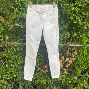White Paige skinny jeans